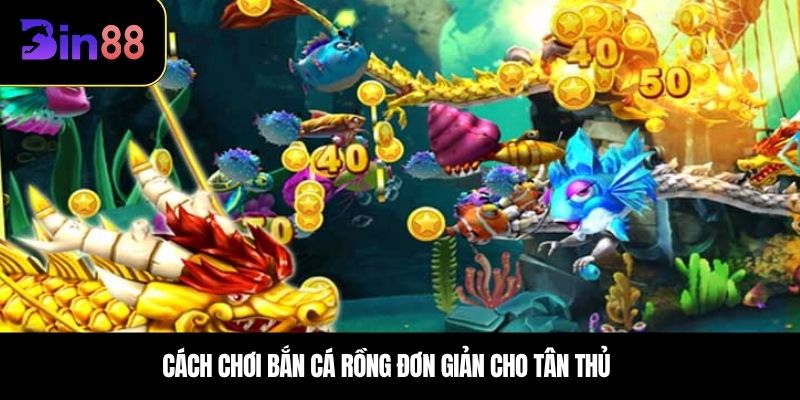 Cách chơi bắn cá rồng đơn giản cho tân thủ